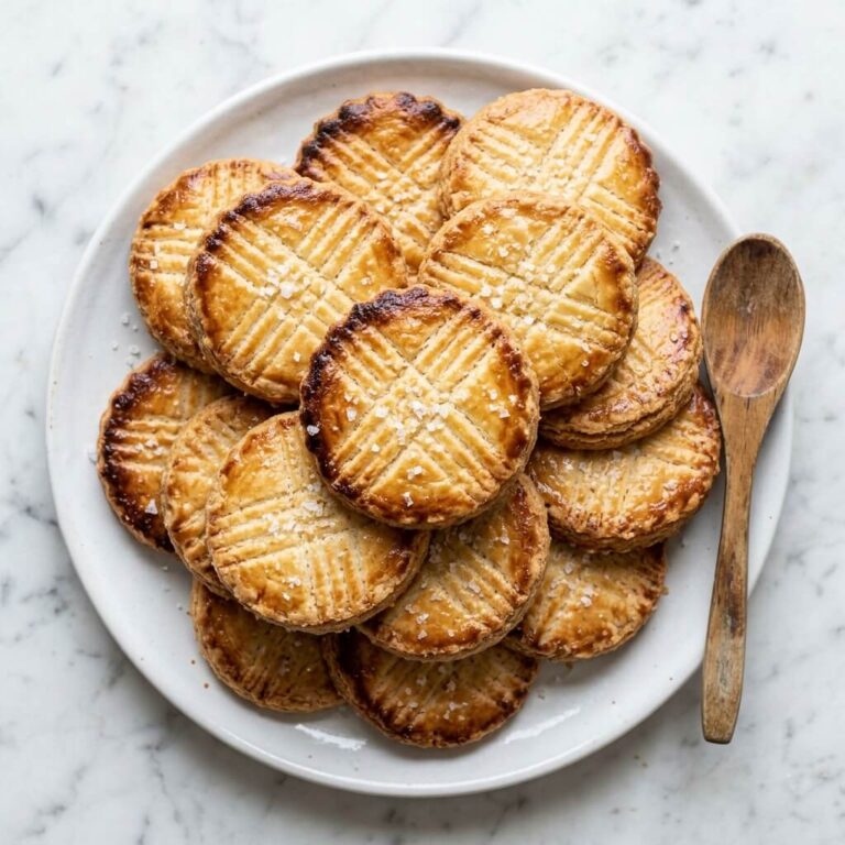Galettes Bretonnes (Britanny Butter Biscuits) Recipe - Galettes Bretonnes (Britanny Butter Biscuits) Recipe served in a white bowl overhead view