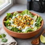 Grilled Street Corn Salad Recipe (Mexican Esquites Off the Cob), easy Mexican street corn salad, homemade esquites salad recipe, best grilled corn salad recipe, how to make Mexican esquites off the cob
