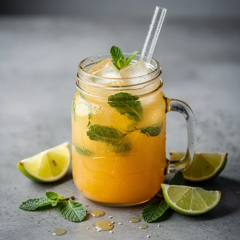 Honey Mint Limeade Recipe (Mexican Agua Fresca Style), easy Honey Mint Limeade recipe, homemade Mexican limeade, best Honey Mint Limeade recipe, how to make Honey Mint Limeade