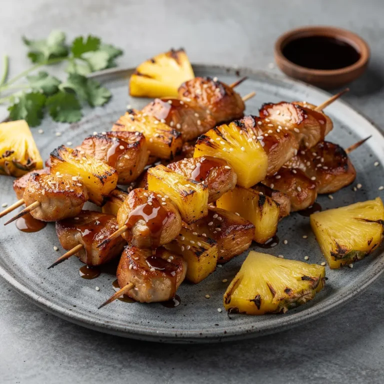 Teriyaki Chicken Skewers with Pineapple & Sesame Glaze Recipe, easy Teriyaki Chicken Skewers with Pineapple & Sesame Glaze, homemade Teriyaki Chicken Skewers with Pineapple & Sesame Glaze, best Teriyaki Chicken Skewers with Pineapple & Sesame Glaze recipe, how to make Teriyaki Chicken Skewers with Pineapple & Sesame Glaze